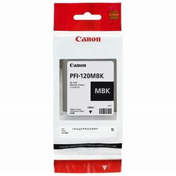 C.t. CANON PFI-120MBK: IPF TM200 TM205 TM300 TM305 130 ml. Matte Black C.t. CANON PFI-120MBK: IPF TM200 TM205 TM300 TM305 130 ml. Matte Black