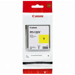 C.t. CANON PFI-120Y:  IPF TM200 TM205 TM300 TM305 130 ml. Yellow