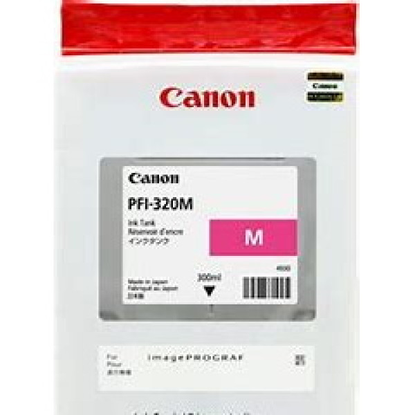 C.t. CANON PFI-320M: IPF TM200 TM205 TM300 TM305 300 ml. Magenta C.t. CANON PFI-320M: IPF TM200 TM205 TM300 TM305 300 ml. Magenta