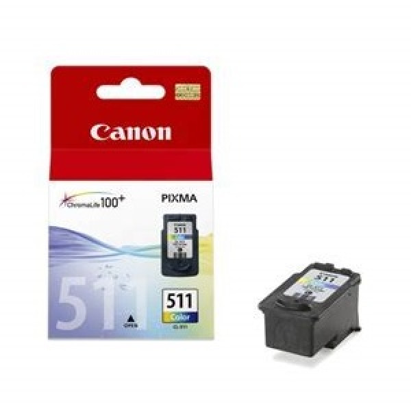 C.t. CANON CL511 MP240 MP260 MP270 tricolor 244p. pack blister sin alarma C.t. CANON CL511 MP240 MP260 MP270 tricolor 244p. pack blister sin alarma