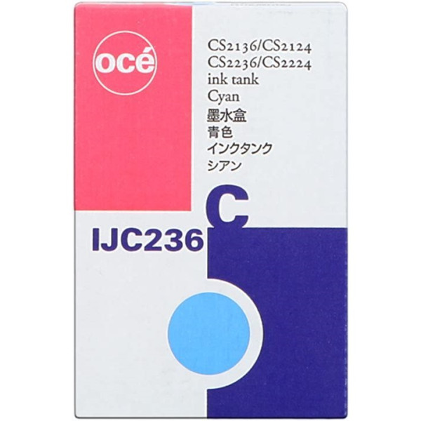 C.t. OCE IJC236: CS2124 CS2136 CS2224 cian CS2236 CS2436  130ml