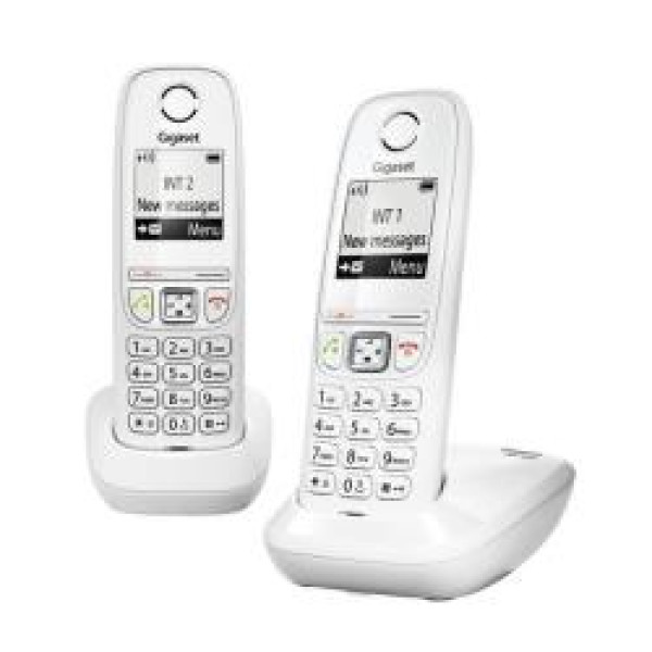 TELEFONO DECT GIGASET AS405 DUO WHI TELEFONO DECT GIGASET AS405 DUO WHI