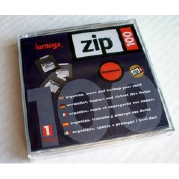 Disco IOMEGA ZIP 100Mb PC MAC *** Dual