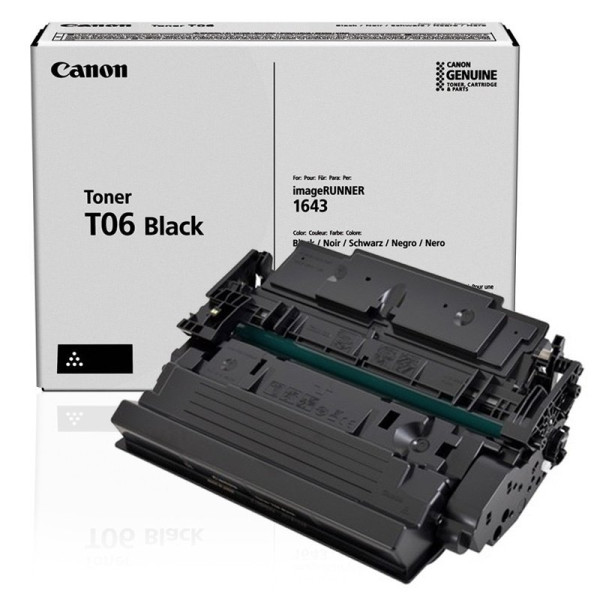 Toner CANON T06: ir 1643i 1643iF 1643iP Black i-SENSYS X 1643P 15.000p.