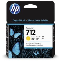 TINTA AMARILLA HP 712
