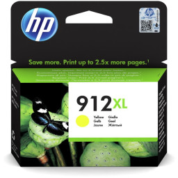 C.t.HP #912XL amarill Officejet Pro 8010 8020 8022 Alta capacidad 825p. C.t.HP #912XL amarill Officejet Pro 8010 8020 8022 Alta capacidad 825p.
