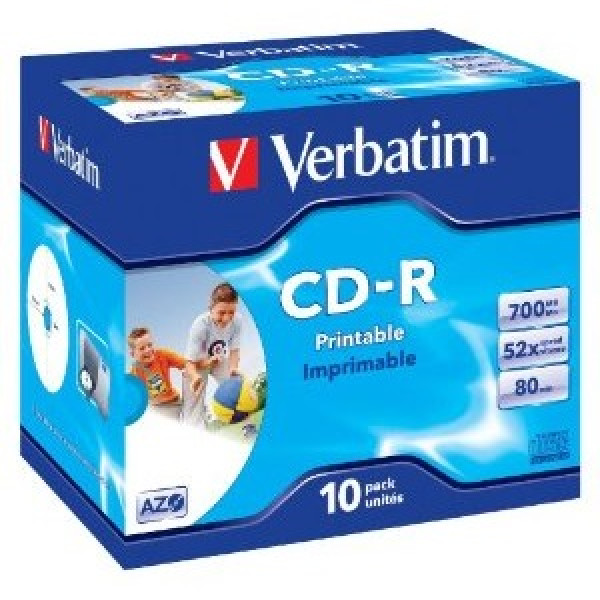 CDR 700 52X JEWELL 10 IMPR VERBATIM CDR 700 52X JEWELL 10 IMPR VERBATIM