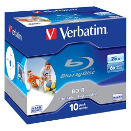 BD-R 6X SINGLE LAYER 25GB PACK 10UD