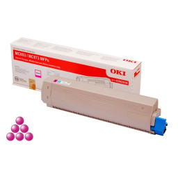 TONER MAGENTA MC853 / MC873