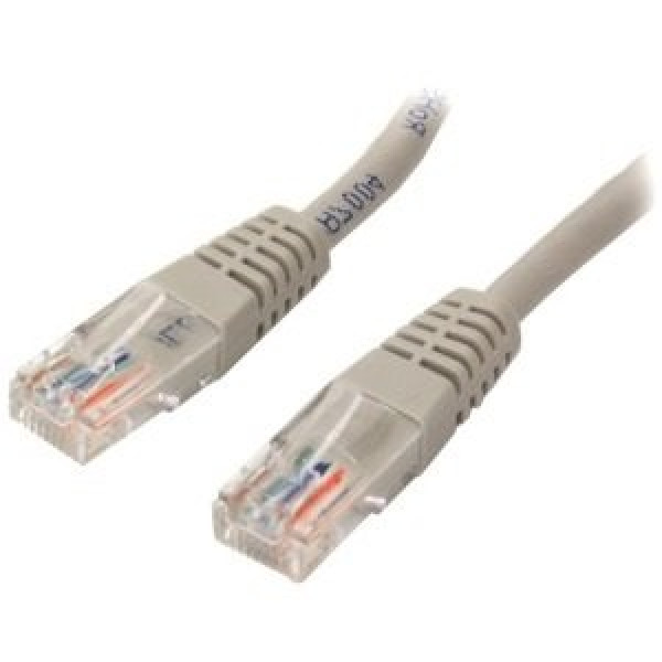 Cable STARTECH RJ45M/M UTP cat.5e  1,0m gris sin apantallar