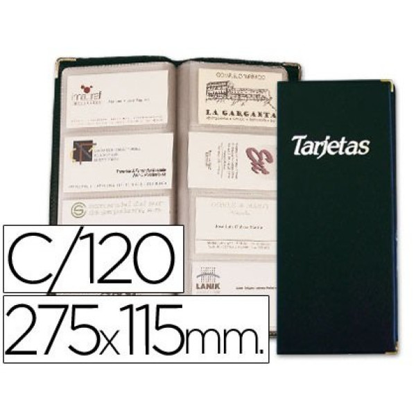 Tarjetero esselte 46125 negro -20 hojas 10 de 4 y 10 de 3 Tarjetero esselte 46125 negro -20 hojas 10 de 4 y 10 de 3