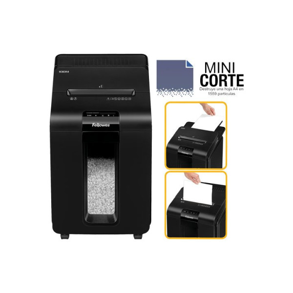 DESTRUCTORA AUTOMAX 100M MINICORTE DESTRUCTORA AUTOMAX 100M MINICORTE