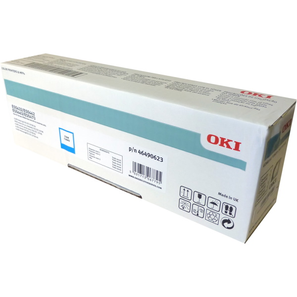 Toner OKI ES5432 ES5442 ES5463 ES5473 cian 6.000p.