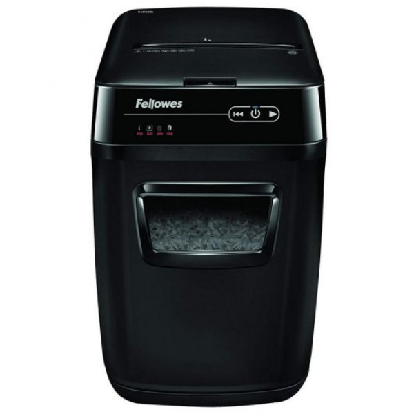 FELLOWES Destructora AutoMax 130C Negra 32L. corte particulas 4x51mm cajón 130 hojas 4080104
