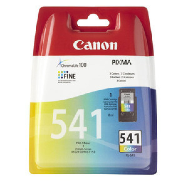 C.t. CANON CL541 MG2150 MG2250 color 180p. BLISTER (sin alarma) C.t. CANON CL541 MG2150 MG2250 color 180p. BLISTER (sin alarma)