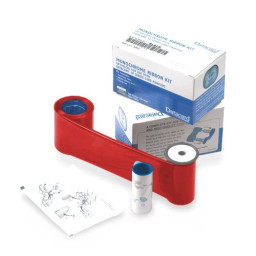 Ribbon rojo DATACARD SP35 SP55 SP75 SD160 SD260 SD360 SD460  1.500imp. por una cara (High quality)