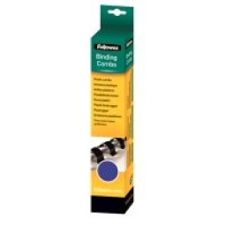FELLOWES (25) canutillos azules 8mm (20-40h.) para encuadernadora de canutillos de plástico FELLOWES (25) canutillos azules 8mm (20-40h.) para encuadernadora de canutillos de plástico
