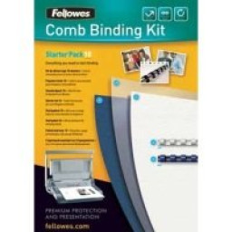 FELLOWES Kit de encuadernación estándar canutillo