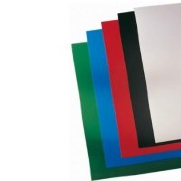 FELLOWES (100) portadas PP verde 450mic