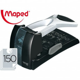 Taladrador MAPED negro, palanca, 150 h. 15mm