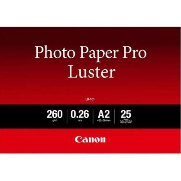 Papel CANON LU-101 A2 420x594 mm 260gr. 25h