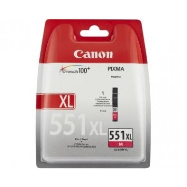 C.t. CANON CLI551MXL Pixma IP7250 IP7240 magenta MG5440 MG5450 MG5550 Alta cap. *BLISTER ALARMA* C.t. CANON CLI551MXL Pixma IP7250 IP7240 magenta MG5440 MG5450 MG5550 Alta cap. *BLISTER ALARMA*