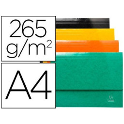 Subcarpeta EXACOMPTA cartulina ilustrada DIN A4 con bolsa para 450 hojas, 265gr. colores surtidos
