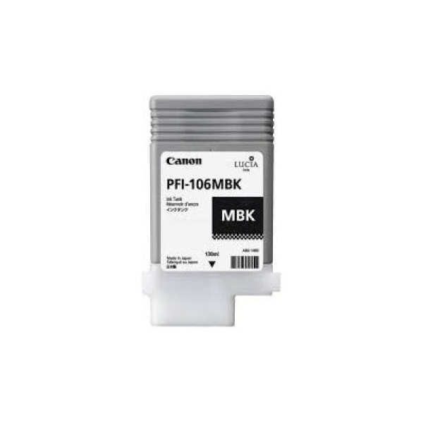 C.t. CANON PFI-106MBK  IPF6400  IFP6450 negro mate 130 ml
