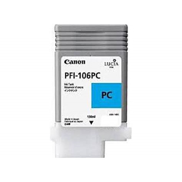 C.t. CANON PFI-106PC  IPF6400  IFP6450 foto cian 130 ml