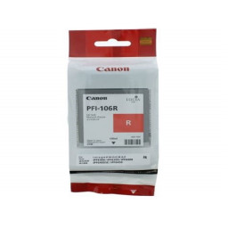 C.t. CANON PFI-106R  IPF6400  IFP6450  rojo 130 ml