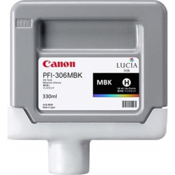 C.t. CANON PFI-306MBK:  IPF8300 IPF8400 negro mate 330 ml.