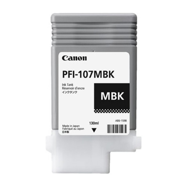 C.t. CANON PFI-107MBK IPF670 IPF680 negro mate C.t. CANON PFI-107MBK IPF670 IPF680 negro mate