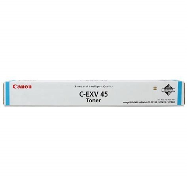 Toner CANON EXV45C: IR Advance C7260 C7270 cian Series, 52.000p. Toner CANON EXV45C: IR Advance C7260 C7270 cian Series, 52.000p.