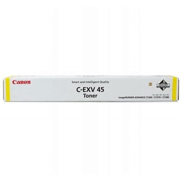 Toner CANON EXV45Y: IR Advance C7260 C7270 amaril Series, 52.000p. Toner CANON EXV45Y: IR Advance C7260 C7270 amaril Series, 52.000p.