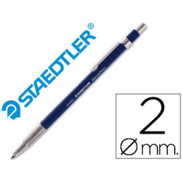 Portaminas STAEDTLER  mars afilamias incorporado clip/pulsador/zona de agarre metálico