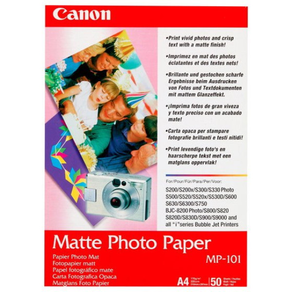 PAPEL FOTO MATE MP-101 A4 40 HOJAS PAPEL FOTO MATE MP-101 A4 40 HOJAS