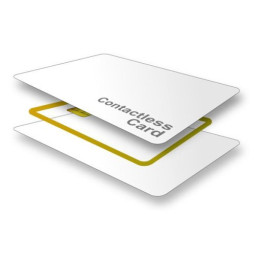 (250) Tarjetas ID ZEBRA PVC Mifare 1k Classic Flip Chip ISO, CR80 30MIL