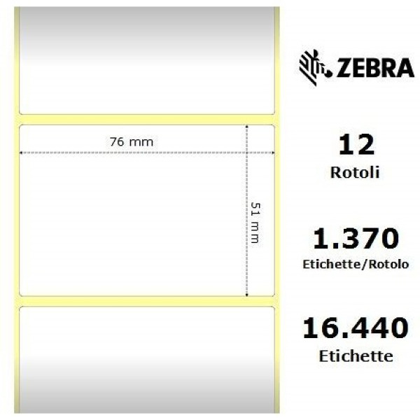 ETICH.IN CARTA 76 X 51MM CONF.12 ETICH.IN CARTA 76 X 51MM CONF.12