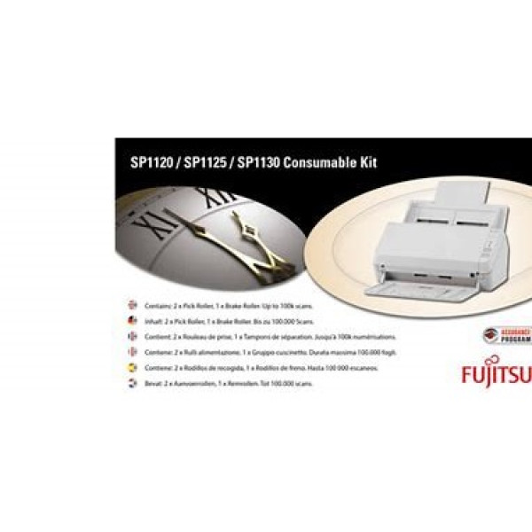 Kit FUJITSU SP 1130 SP1120 SP1125 (2 pick roller+1 brake roller)(CON-3708-001A)