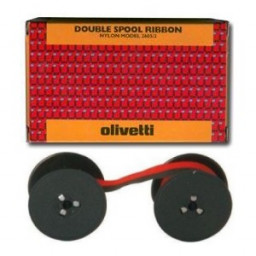 CINTA NEGRA/ROJO ECR003 OLIVETTI