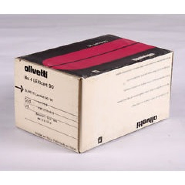 (4) Cinta OLIVETTI LEXICART 90 nylon **