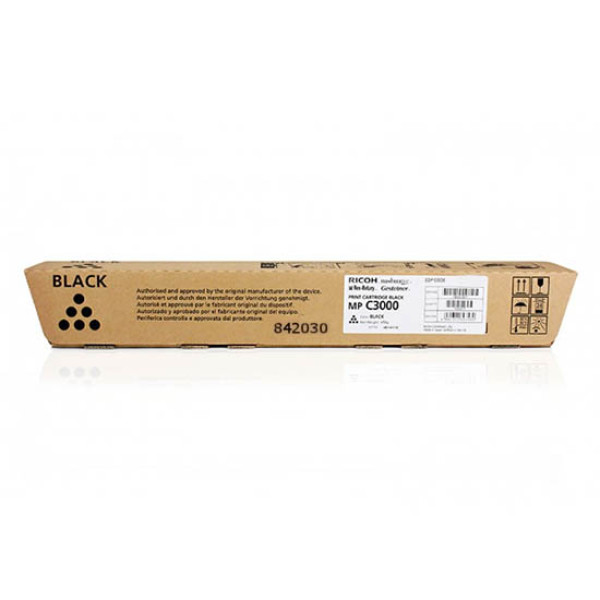 Toner RICOH MPC2000 MPC2500 MPC3000 negro 20.000p.