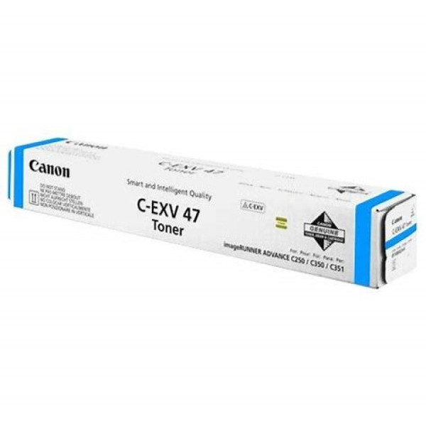 Toner CANON EXV47C: IR Advance C250 C350 cian 21.000p. Toner CANON EXV47C: IR Advance C250 C350 cian 21.000p.