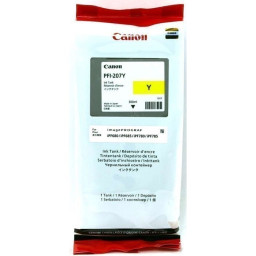 C.t. CANON PFI-207Y:  IPF680 IPF685 IPF780 amarill IPF785  300 ml.