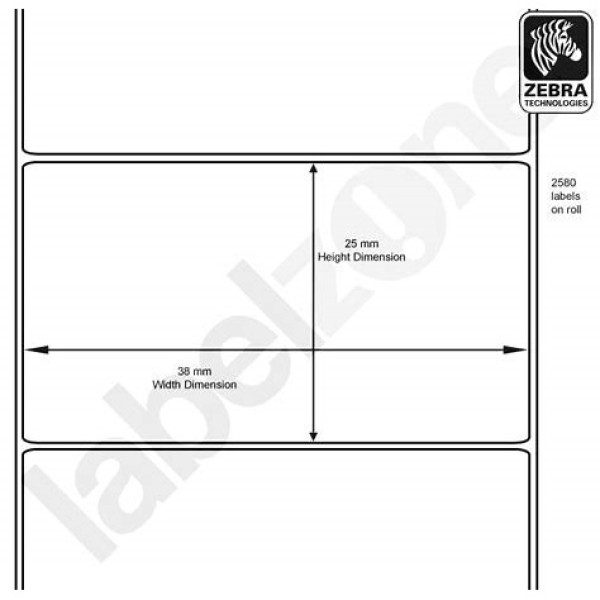 ETICH.IN CARTA 38 X 25MM CONF.12 ETICH.IN CARTA 38 X 25MM CONF.12