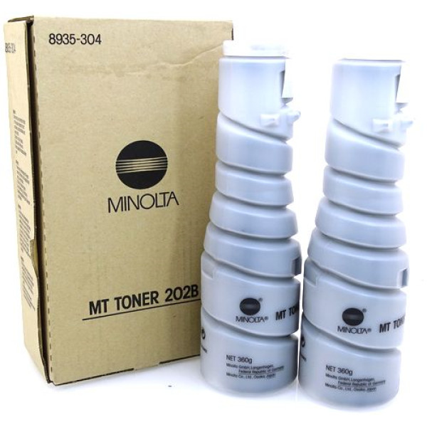 (2) Toner KONICA-MINOLTA MT202B: EP2080 EP2051 2 x 10.000p. (2) Toner KONICA-MINOLTA MT202B: EP2080 EP2051 2 x 10.000p.