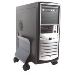 SOPORTE CPU METALICO CON RUEDAS