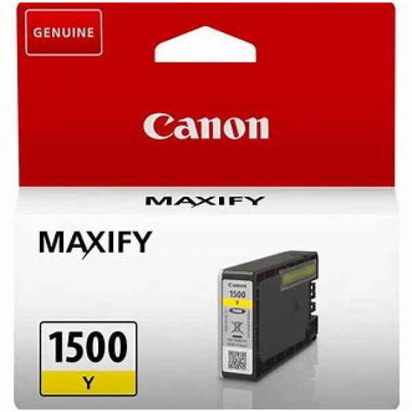 C.t. CANON PGI-1500 Y Maxify MB2050 MB2350 Yellow 300p. C.t. CANON PGI-1500 Y Maxify MB2050 MB2350 Yellow 300p.