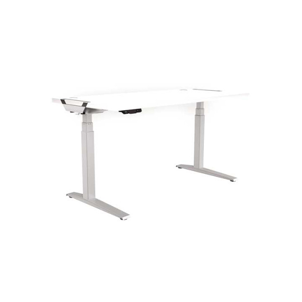 FELLOWES Mesa regulable en altura Levado Blanco 180x80cm