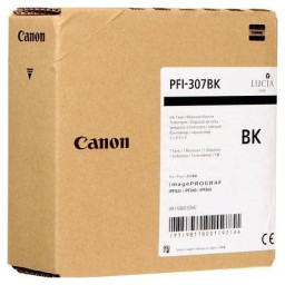 C.t. CANON PFI-307BK: IPF830 IPF840 negro IPF850 330ml.
